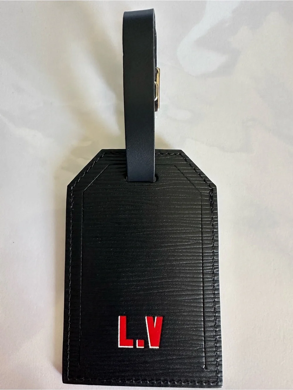 Louis Vuitton Limited Edition 2018 FIFA World Cup England Flag Epi Luggage Tag